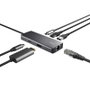 Trust Dalyx Adaptador Multipuerto USB-C 6 en 1 Gris/Plata